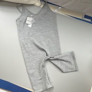 NWT grey onesie